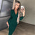 Stylish Women Dresses Deep V Cloth Ladies' Dress Wrap Ruched Long Sleeve Robe Femme Fantastic Female Girls Nightclub Mini Dress