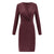 Stylish Women Dresses Deep V Cloth Ladies' Dress Wrap Ruched Long Sleeve Robe Femme Fantastic Female Girls Nightclub Mini Dress