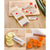 5 In 1 Multifunction Stainless Steel Vegetable Grater Slicing Mandoline Vegetable Cutter Adjustable Carrot Grater Onion Dicer