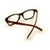 Leopard Bifocals Lense Reading Glasses and Clear Lens For Far view and Near Reading Resin Lens  Presbyopia Hyperopia Reader
