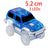 4.4-5.4cm Magic Electronics LED Car Toys With Flashing Lights Educational Toys For Children Birthday Party Gift Play With Tracks