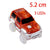 4.4-5.4cm Magic Electronics LED Car Toys With Flashing Lights Educational Toys For Children Birthday Party Gift Play With Tracks