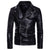 2019 New arrival Motorcycle Leather Jacket Men Casual Biker Jacket Slim Fit Zippers Male Faux Leather Jackets and Coats M-5XL