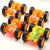 Funny Flashing LED Light Car 1:35 Electric cool-colored dual-side inertia stunt Cars Children Gift Toy Vehicles Random Color