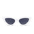 Cat Eye Sunglasses Women 2020 New Fashion Triangle Small Size Frame Eyewear Reb Blue Green Lens Sun Glasses UV400