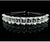 New Hair Band Wedding Hair Accessories for Women Girls Headband Hair Ornaments Headpiece Blue Crystal Silver Crown Hair Jewelry