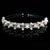 New Hair Band Wedding Hair Accessories for Women Girls Headband Hair Ornaments Headpiece Blue Crystal Silver Crown Hair Jewelry