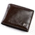 Genuine Leather Wallet Men New Brand Purses for men Black Brown Bifold Wallet Zipper Coin Purse Wallets With Gift Box