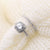 17IF Fashion Engagemen Zircon Crystal Rings Womens Girls Silver Filled Wedding Ring Set Lover Wedding Jewelry Party Gift 2020